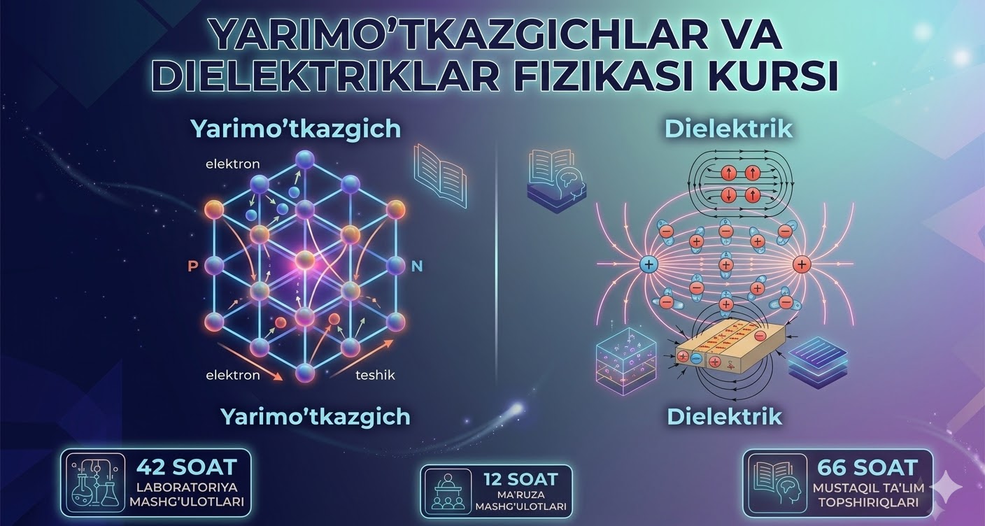 Yarimo'tkazgichlar va dielektriklar fizikasi