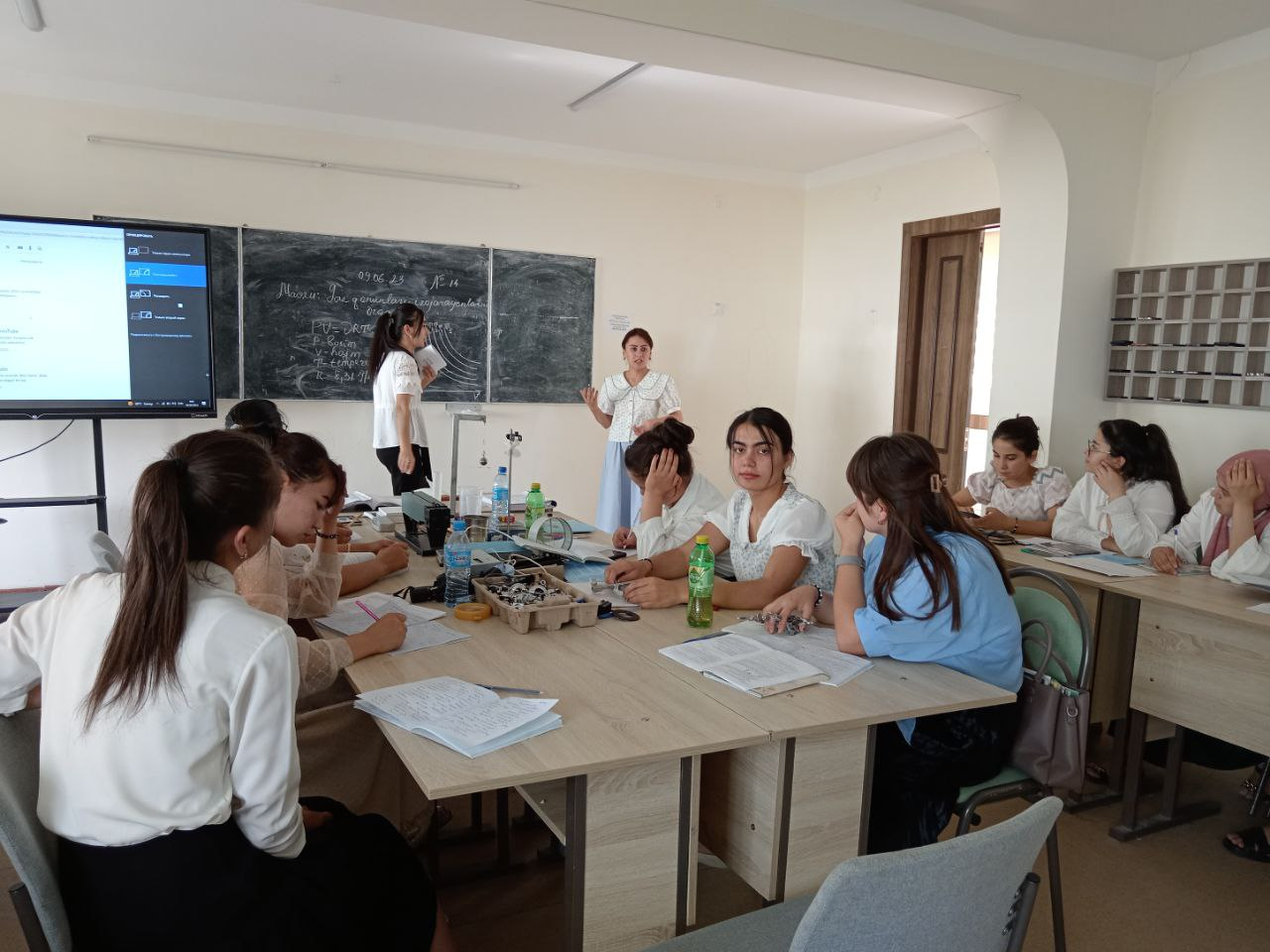 Master klass o‘tkazildi.